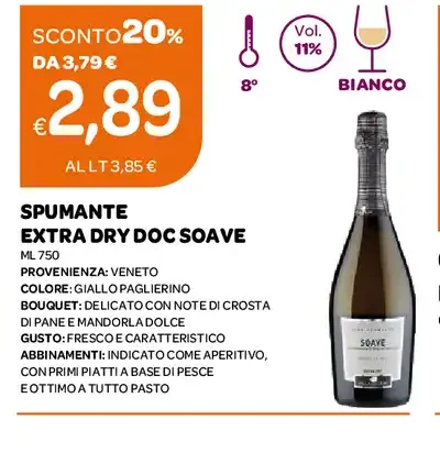 Spumante Extra Dry DOC Soave