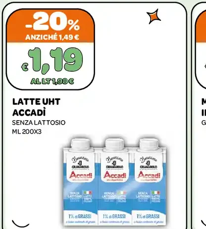 Latte UHT Accadì