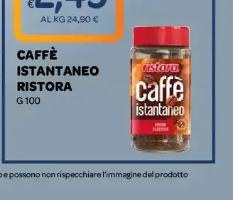 Caffè istantaneo Ristora
