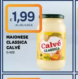 Maionese classica Calvé