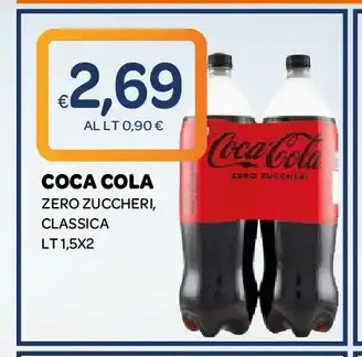Coca Cola Zero Zuccheri Classica