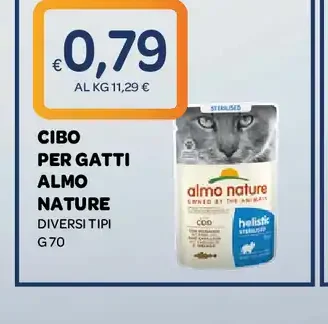 Cibo per gatti Almo Nature