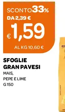 Sfoglie Gran Pavesi