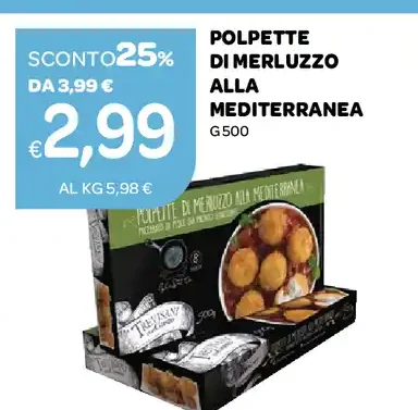 Polpette di merluzzo alla mediterranea