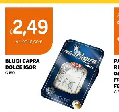 Blu di capra dolce Igor