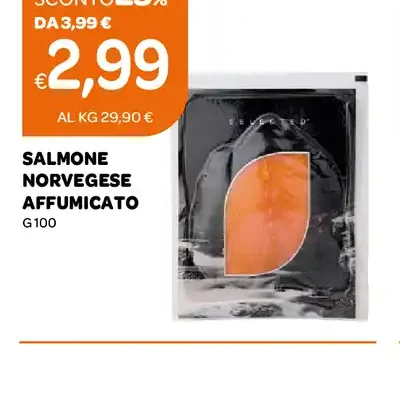 Salmone norvegese affumicato