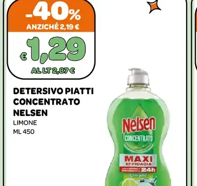 Detersivo piatti concentrato Nelsen