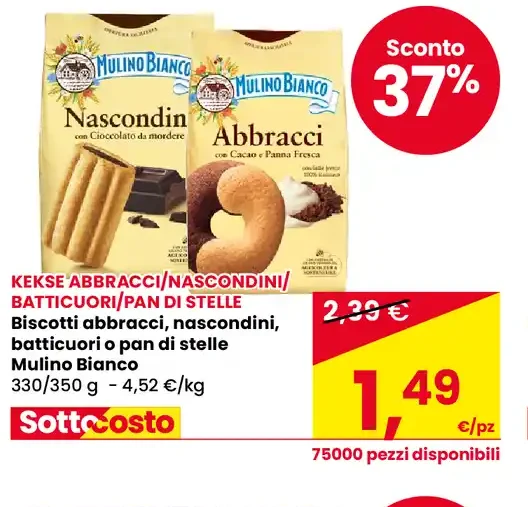 Biscotti assortiti Mulino Bianco