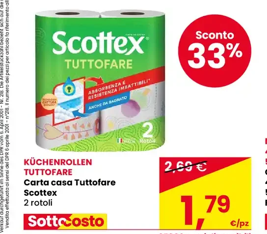 Carta casa Tuttofare Scottex