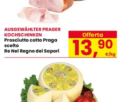 Prosciutto cotto scelto