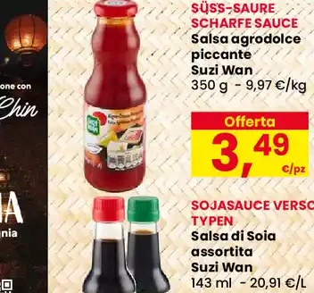 Salsa agrodolce piccante