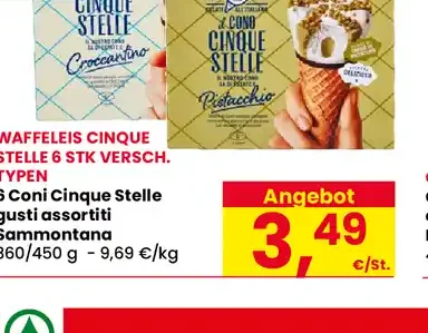 Coni Cinque Stelle assortiti