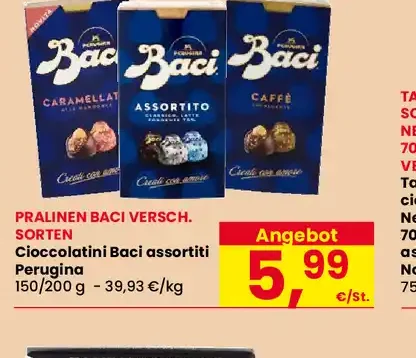 Cioccolatini Baci assortiti