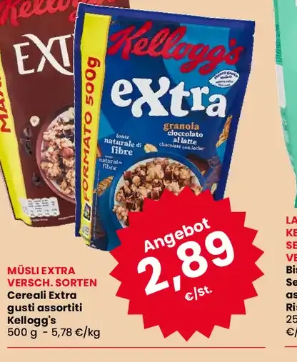 Cereali Extra gusti assortiti
