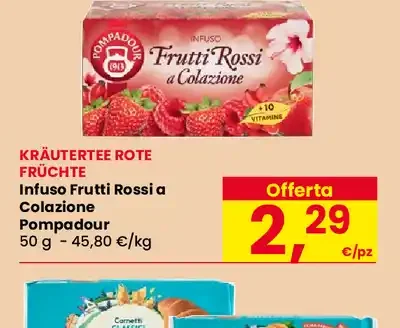 Infuso frutti rossi