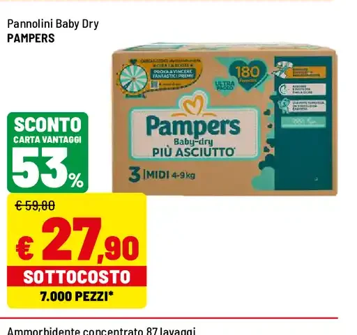 Pannolini Baby Dry