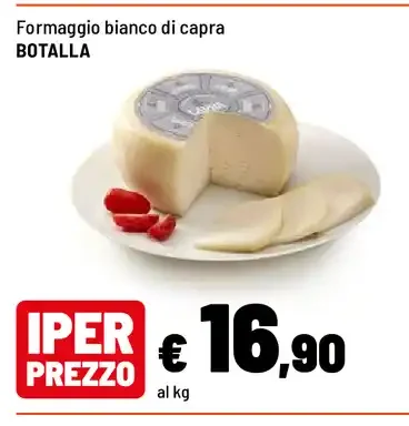 Formaggio bianco di capra