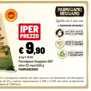 Parmigiano Reggiano DOP oltre 22 mesi