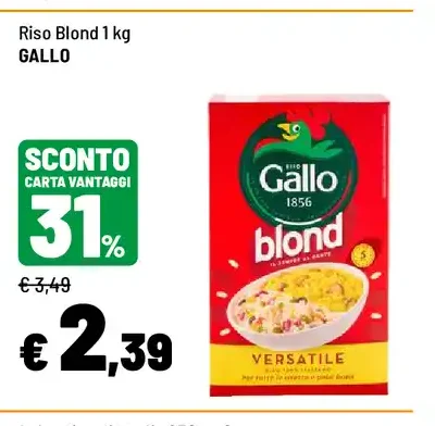 Riso Blond
