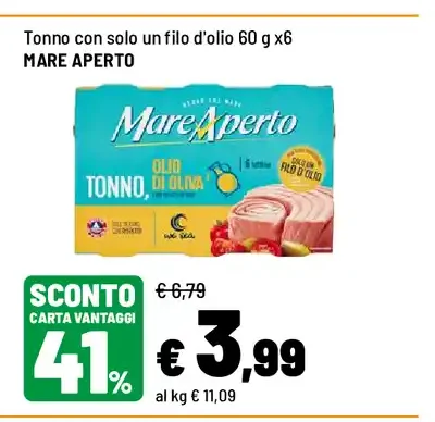 Tonno con olio