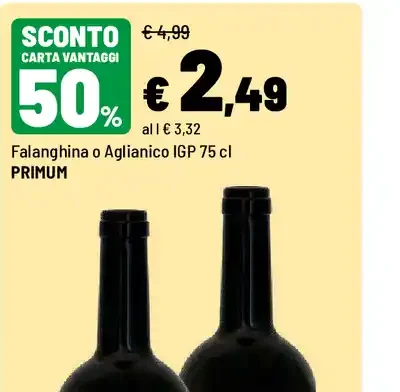 Falanghina o Aglianico IGP