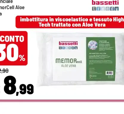Guanciale MemoryCell Aloe Vera