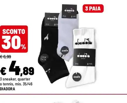 Calze sneaker, quarter o tennis