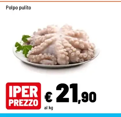 Polpo pulito