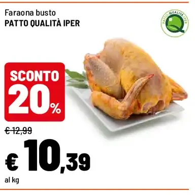 Faraona busto