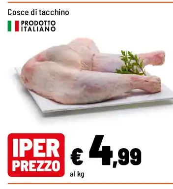 Cosce di tacchino