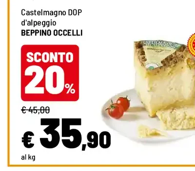 Castelmagno DOP d'alpeggio