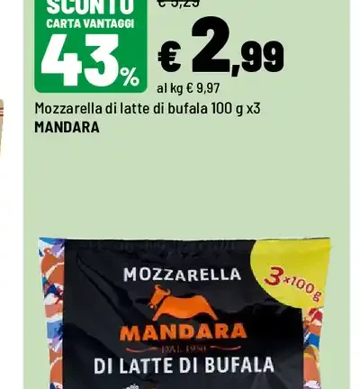 Mozzarella di latte di bufala