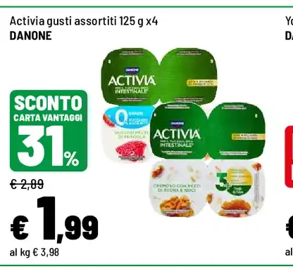Activia gusti assortiti
