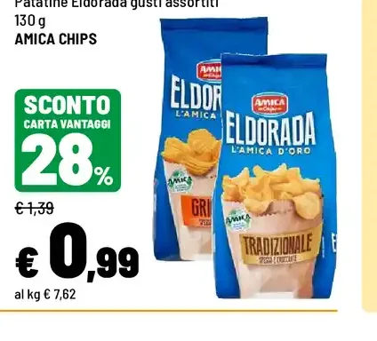 Patatine Eldorada gusti assortiti