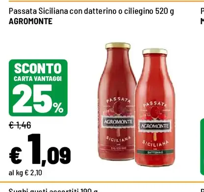 Passata Siciliana con datterino o ciliegino