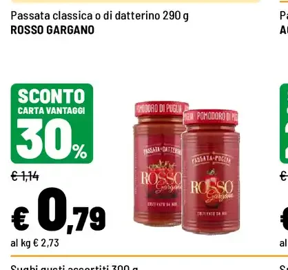 Passata classica o di datterino