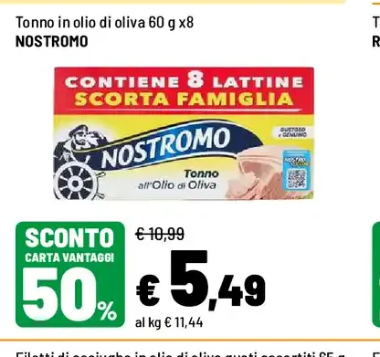 Tonno in olio di oliva