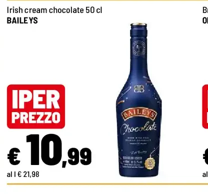 Irish cream chocolate