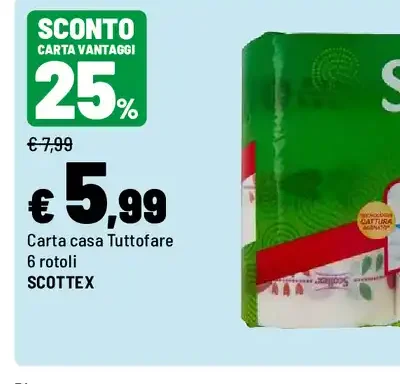 Carta casa Scottex