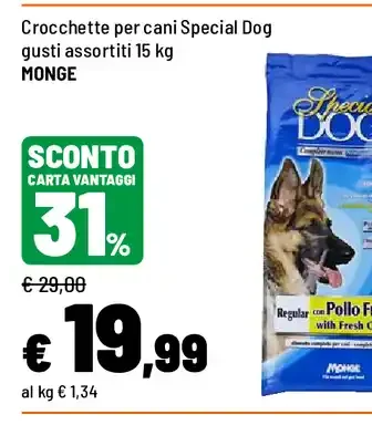 Crocchette per cani Special Dog gusti assortiti