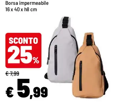 Borsa impermeabile