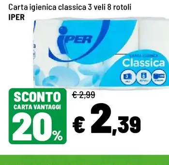 Carta igienica classica