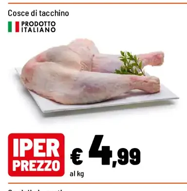 Cosce di tacchino
