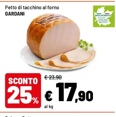 Petto di tacchino al forno
