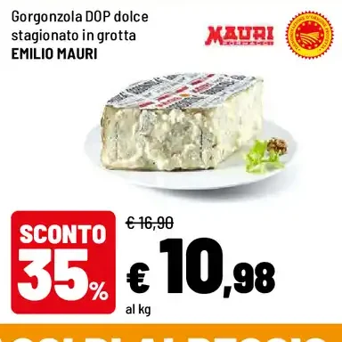 Gorgonzola DOP dolce stagionato in grotta