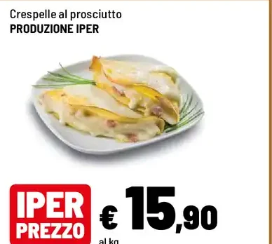 Crespelle al prosciutto