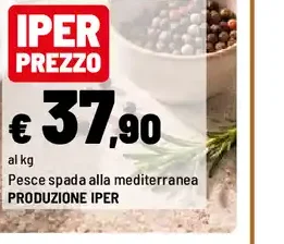 Pesce spada alla mediterranea
