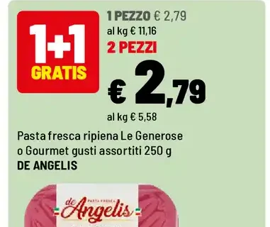 Pasta fresca ripiena Le Generose