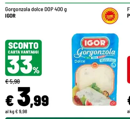 Gorgonzola dolce DOP