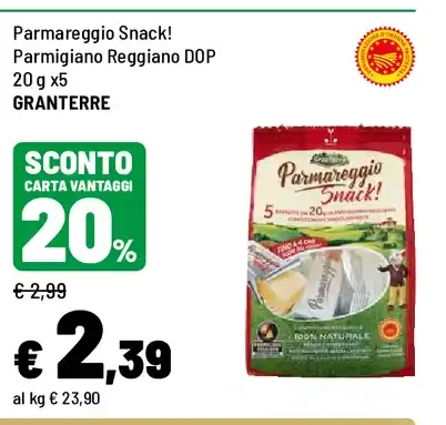 Parmigiano Reggiano Snack